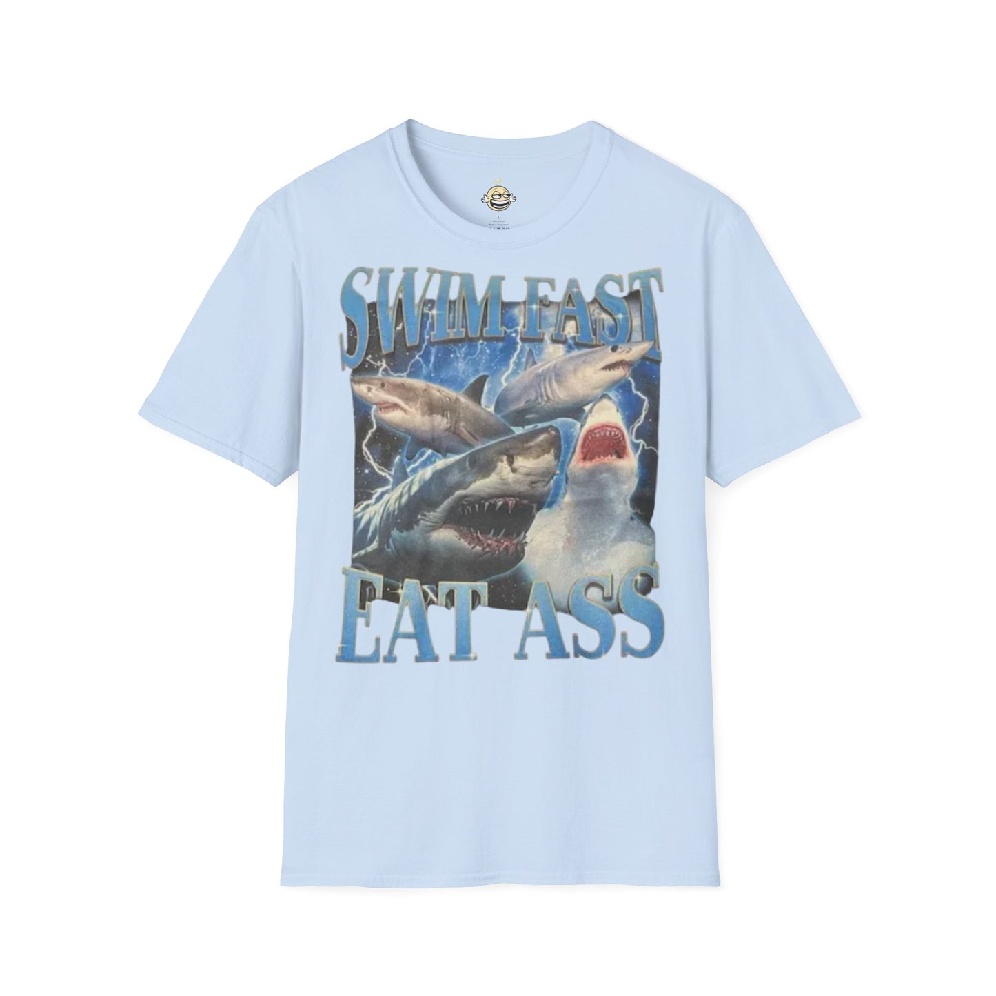 swim fast eat ass t-shirt