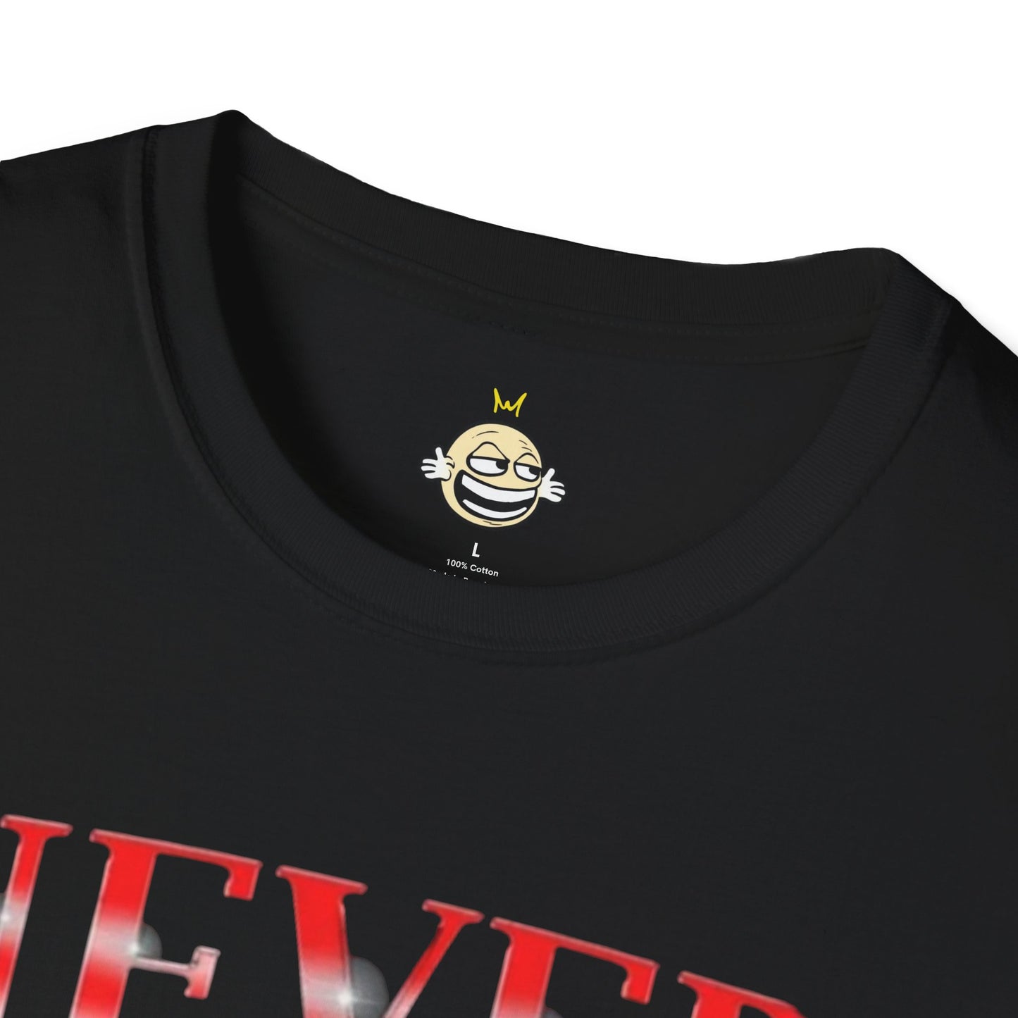never give up t-shirt