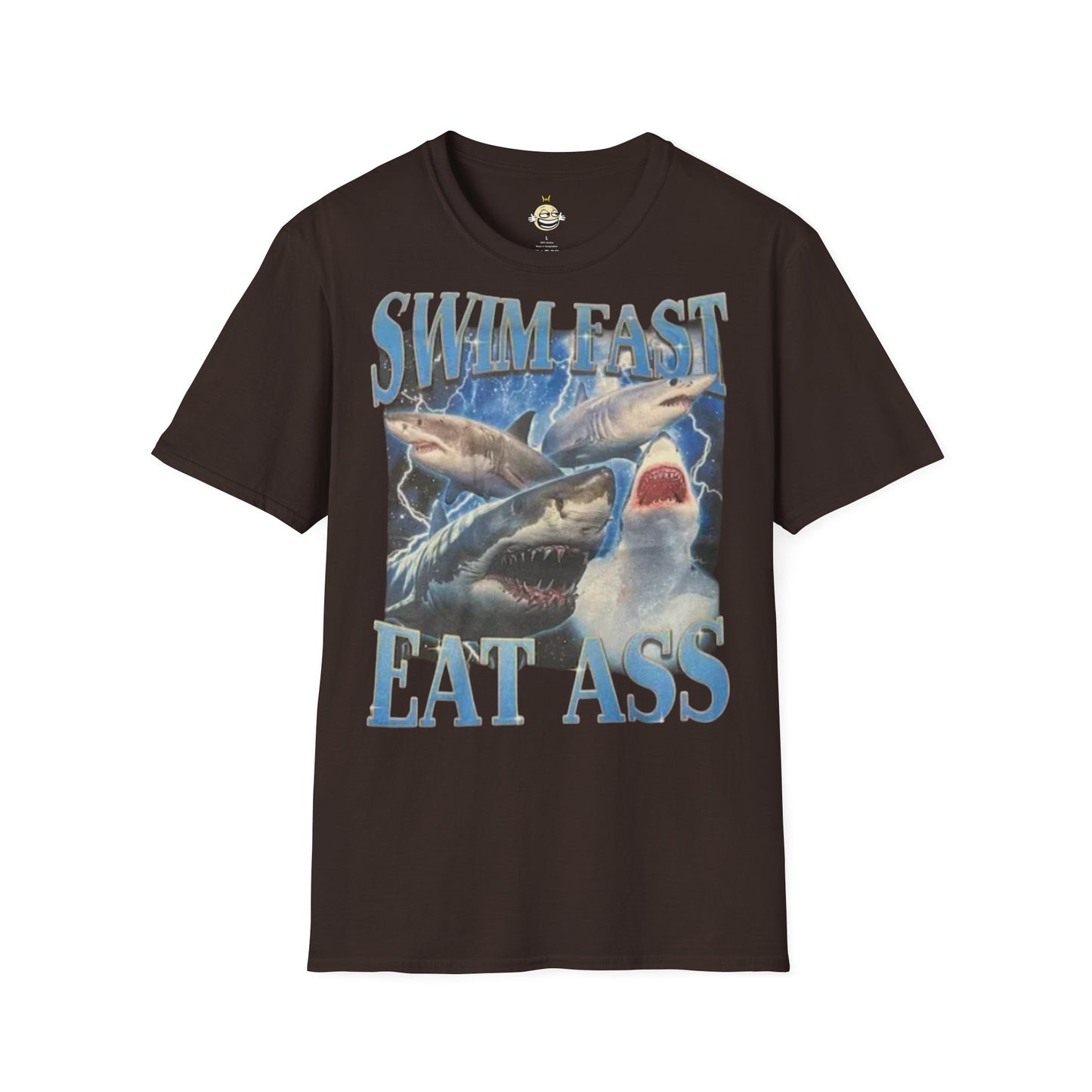 swim fast eat ass t-shirt