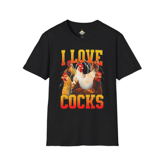 i love cocks t-shirt
