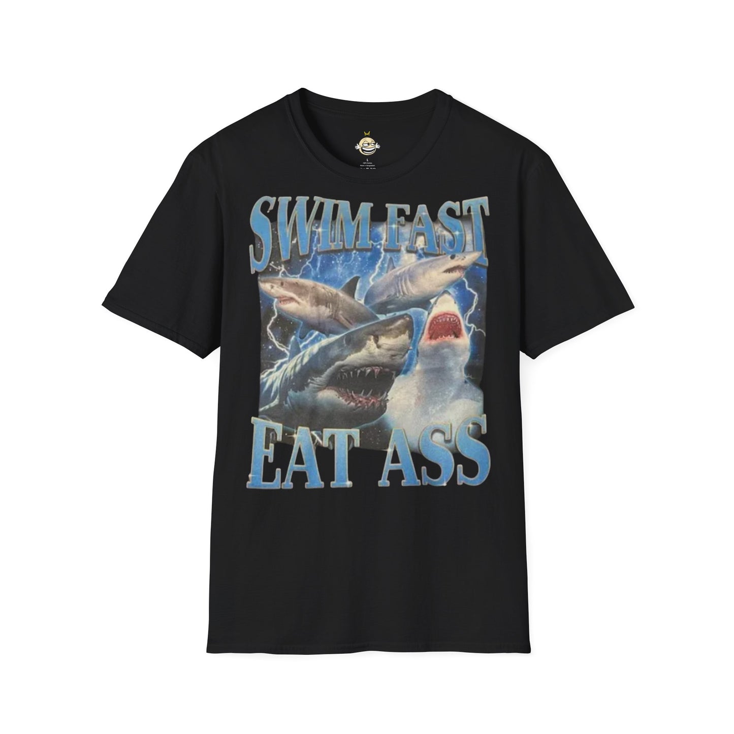 swim fast eat ass t-shirt
