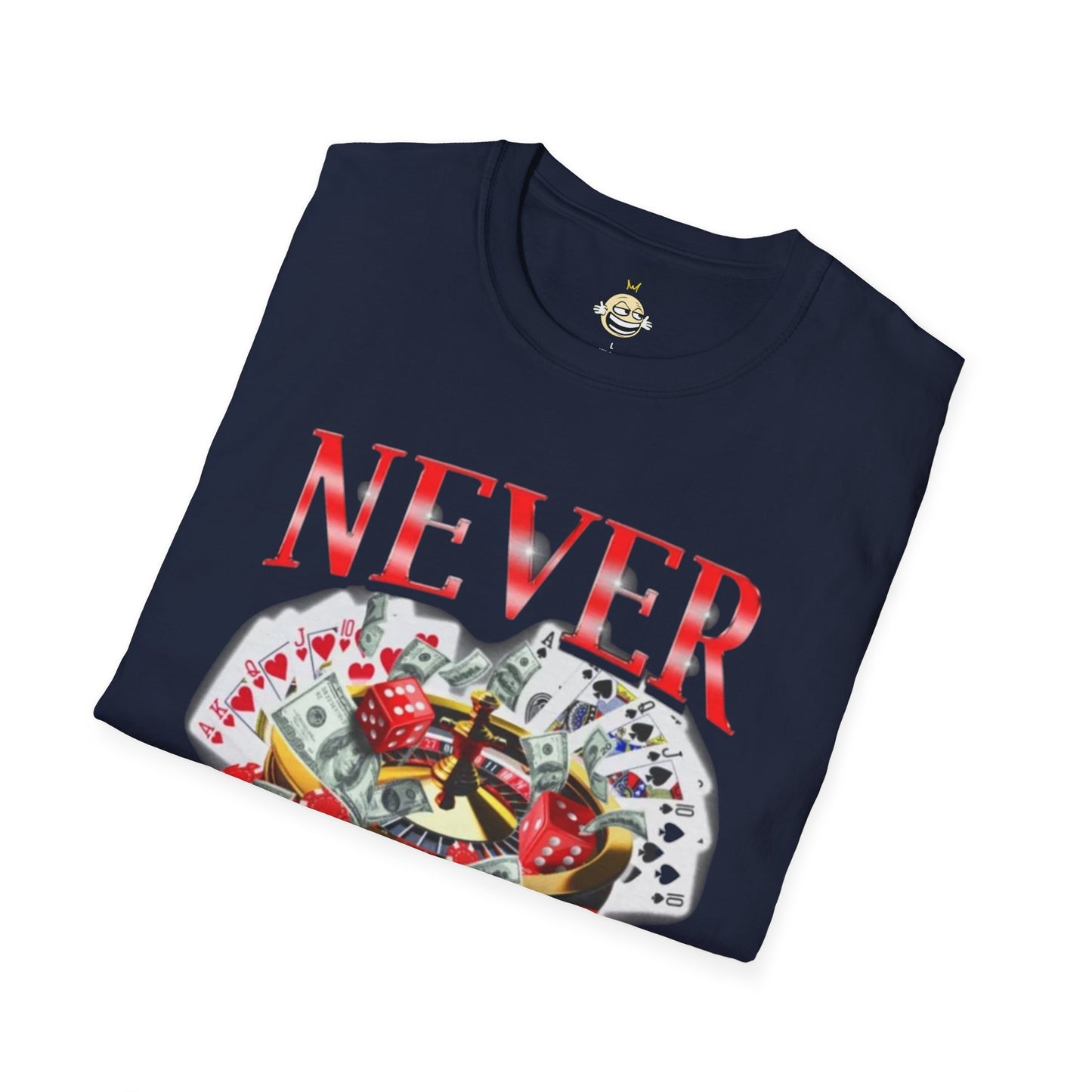 never give up t-shirt