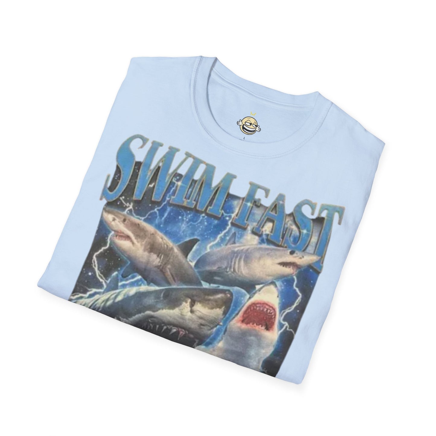 swim fast eat ass t-shirt