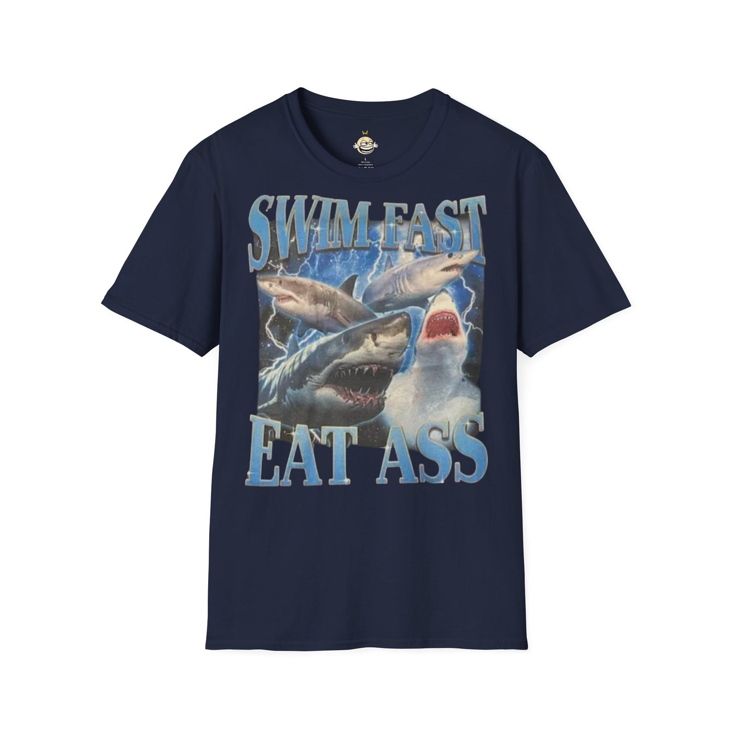 swim fast eat ass t-shirt